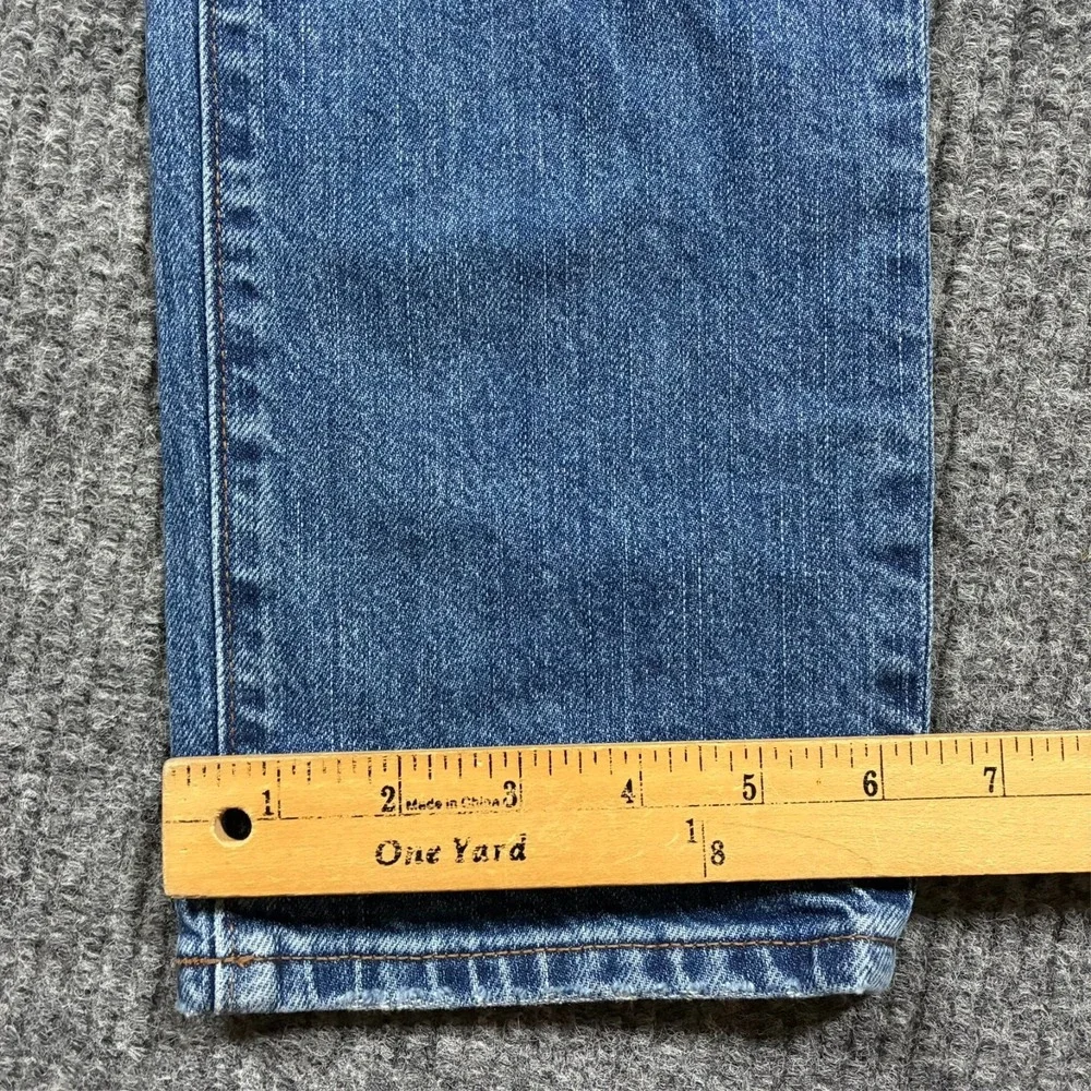 J. Crew Flex Mens Jeans Size 29x32 Blue Denim Slim Stretch Casual Low Rise - Picture 9 of 10